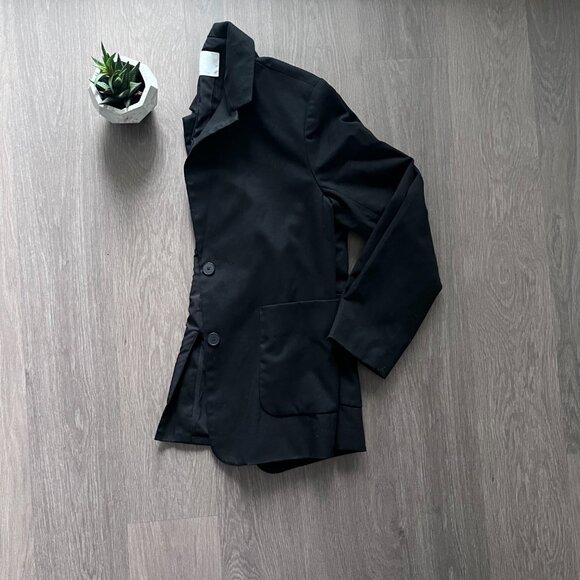 Oak + Fort Black Blazer - Picture 9 of 9